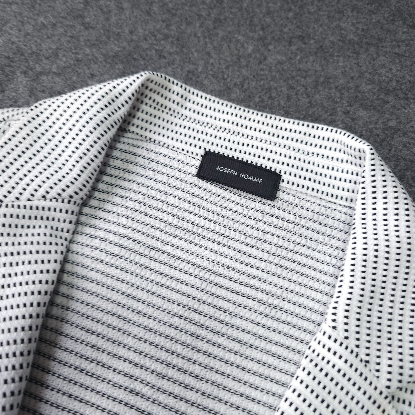 ?値下げ交渉受付中】美品 JOSEPH HOMME 春 夏 リネン混 アンコン 