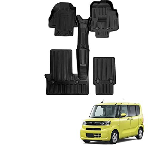 ダイハツ タント LA650S 3Dフロアマット タント 立体フロアマット 前期 TPE素材 防水仕様 耐汚れ 耐磨耗性 滑り防止 DAIHATSU TANTO LA650S LA660S タント カスタムパーツ 車種専用設計 保護パーツ カー用品 5PCts