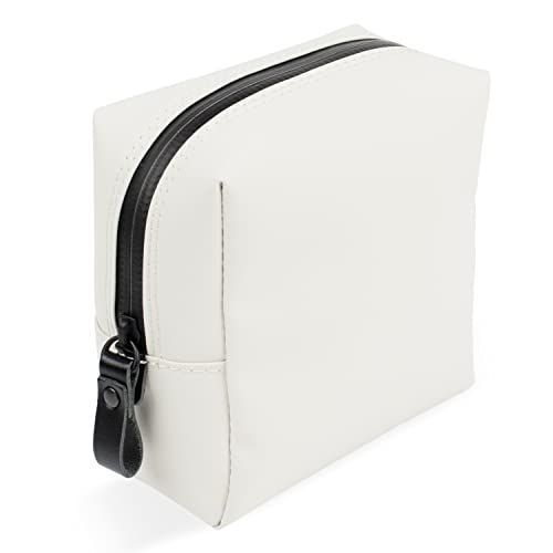 [ aso ] TOFTPOUCH＋ (タフトポーチプラス) 耐水 ガジェット ポーチ 日本製 約110×110×60[mm] ガジェットポーチ 旅行 収納 小物入れ バッグインバッグ (Mサイズ ホワイト) tf-v219-wh-mas 5bd5f04d