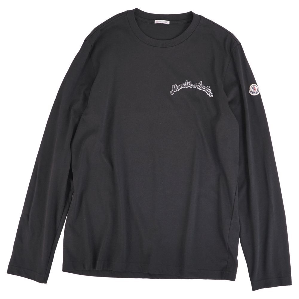 美品 モンクレール MONCLER Tシャツ 2024 カットソー ロングスリー