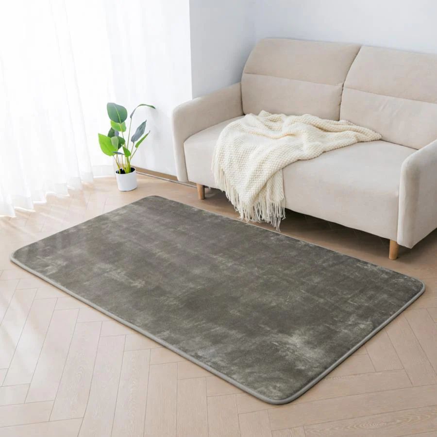 #3121 撥水ラグGY185240 185cm×240cmグレージュ 3112 撥水ラグ 95×185cm グレージュ 洗える 厚手 滑り止め付 - メルカリ