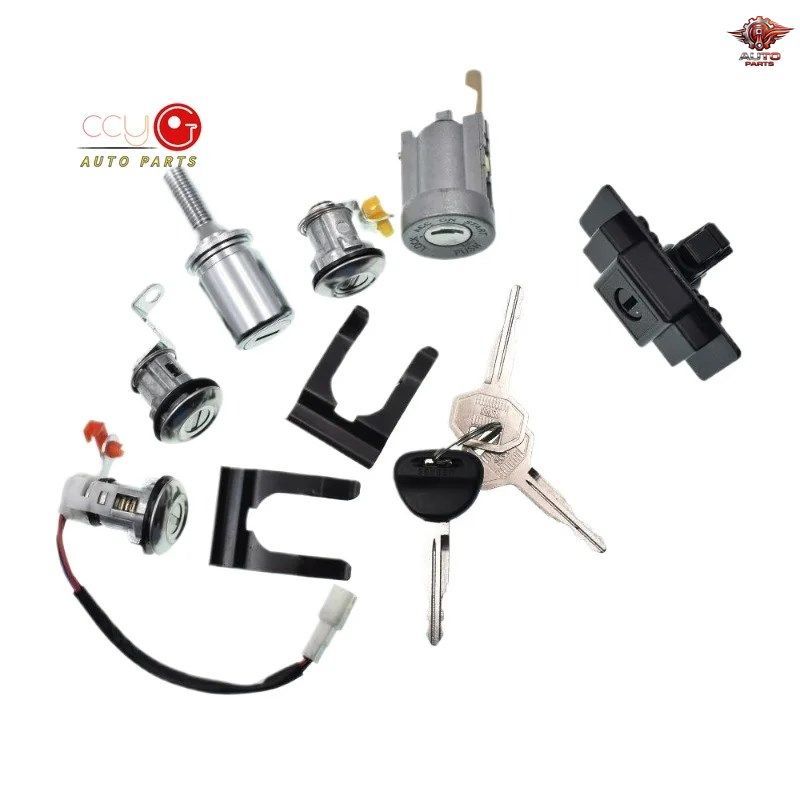 OE MR259766 MR259744 ロックシリンダーキーセット MITSUBISHI PAJERO 2 II 1990-2004 V33 V364G54 4G64 4M40 6G72 V31W V32W V33 V36