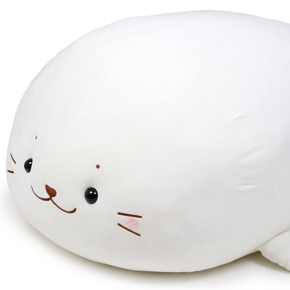 しろたん ふわもち 抱き枕 ぬいぐるみ 特大 130cm 〔抱きぐるみ〕361-36603