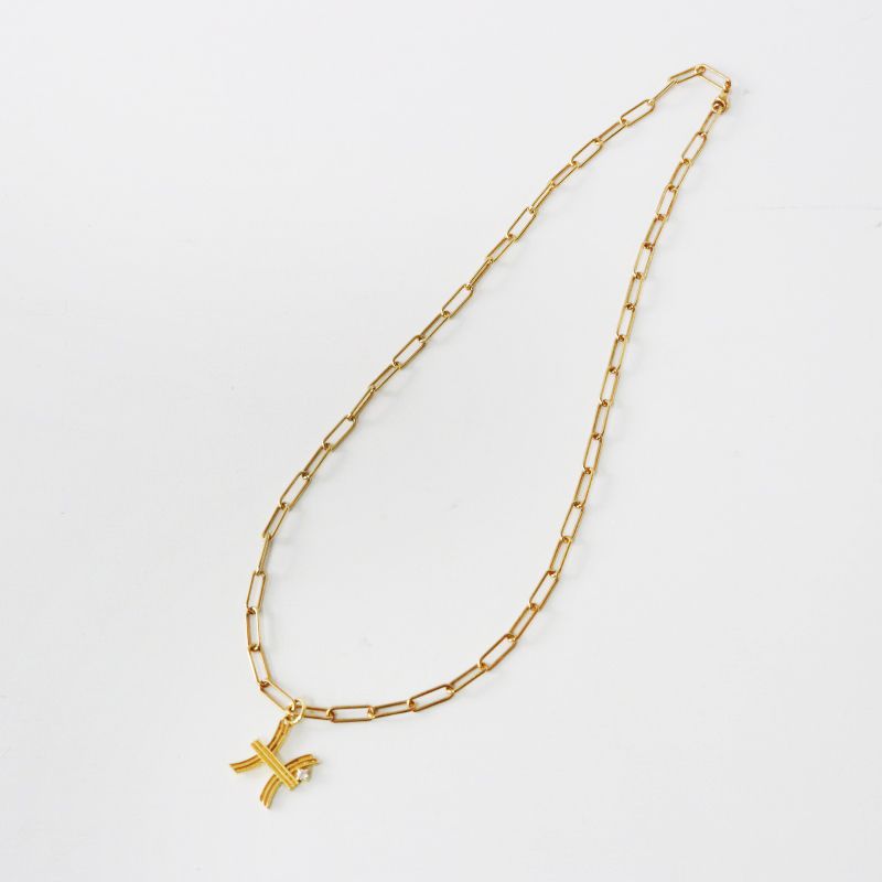 ラスール LaSoeur スターサインチャーム（うお座） チャーム ＆ ネックレスチェーン ｜ゴールド アクセサリー【2400015002118】