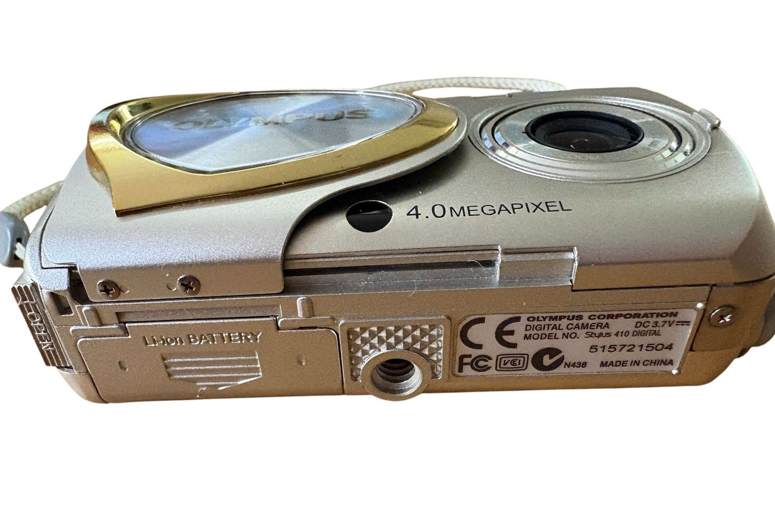 ☆【カメラ】OLYMPUS Stylus 410 DIGITAL デジタルカメラ シルバー 