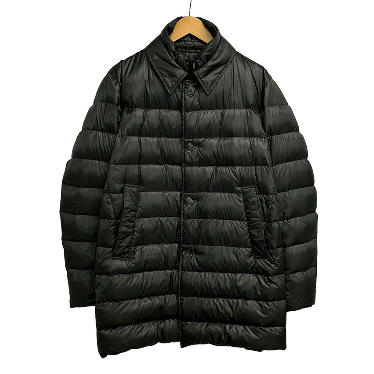 極上　HERNO フーデッド コート サイズ50 メンズ 極上 HERNO フーデッド コート サイズ50