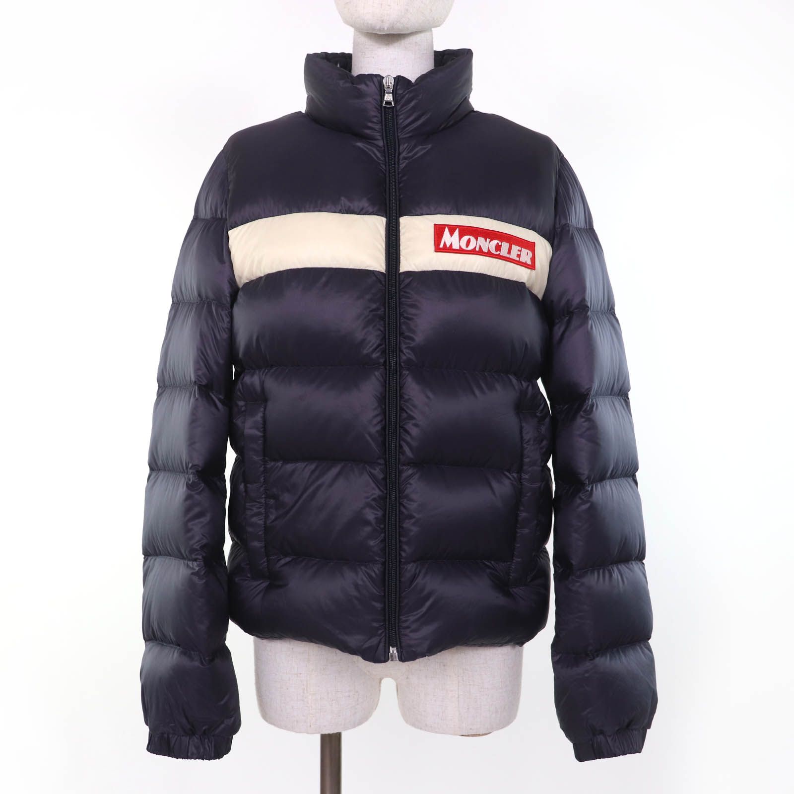 美品☆MONCLER モンクレール SERVIERES ロゴワッペン・フード付 キッズ 