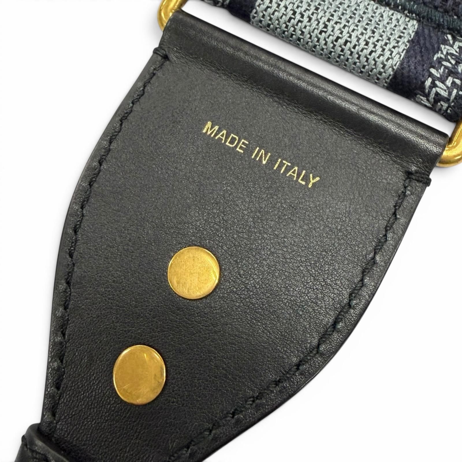 美品▽Christian Dior クリスチャンディオール キャンバス レザー エン 