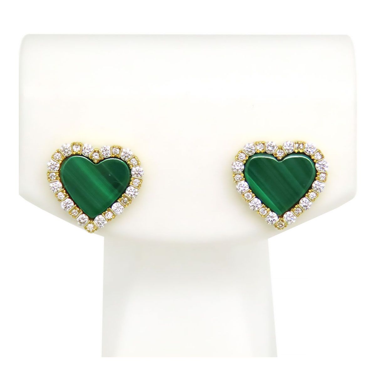 ダミアーニ ベルエポック ハート ピアス 20109046 750 (K18YG K18WG) レディース Damiani【中古】 【ジュエリー】