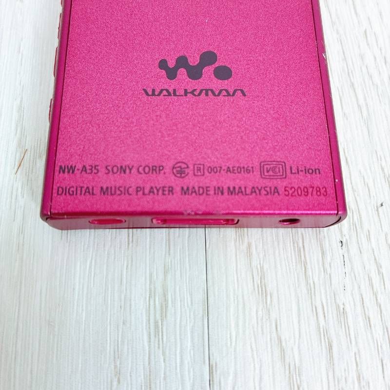 SONY ソニー ウォークマン Aシリーズ 16GB NW-A35 : Bluetooth/microSD