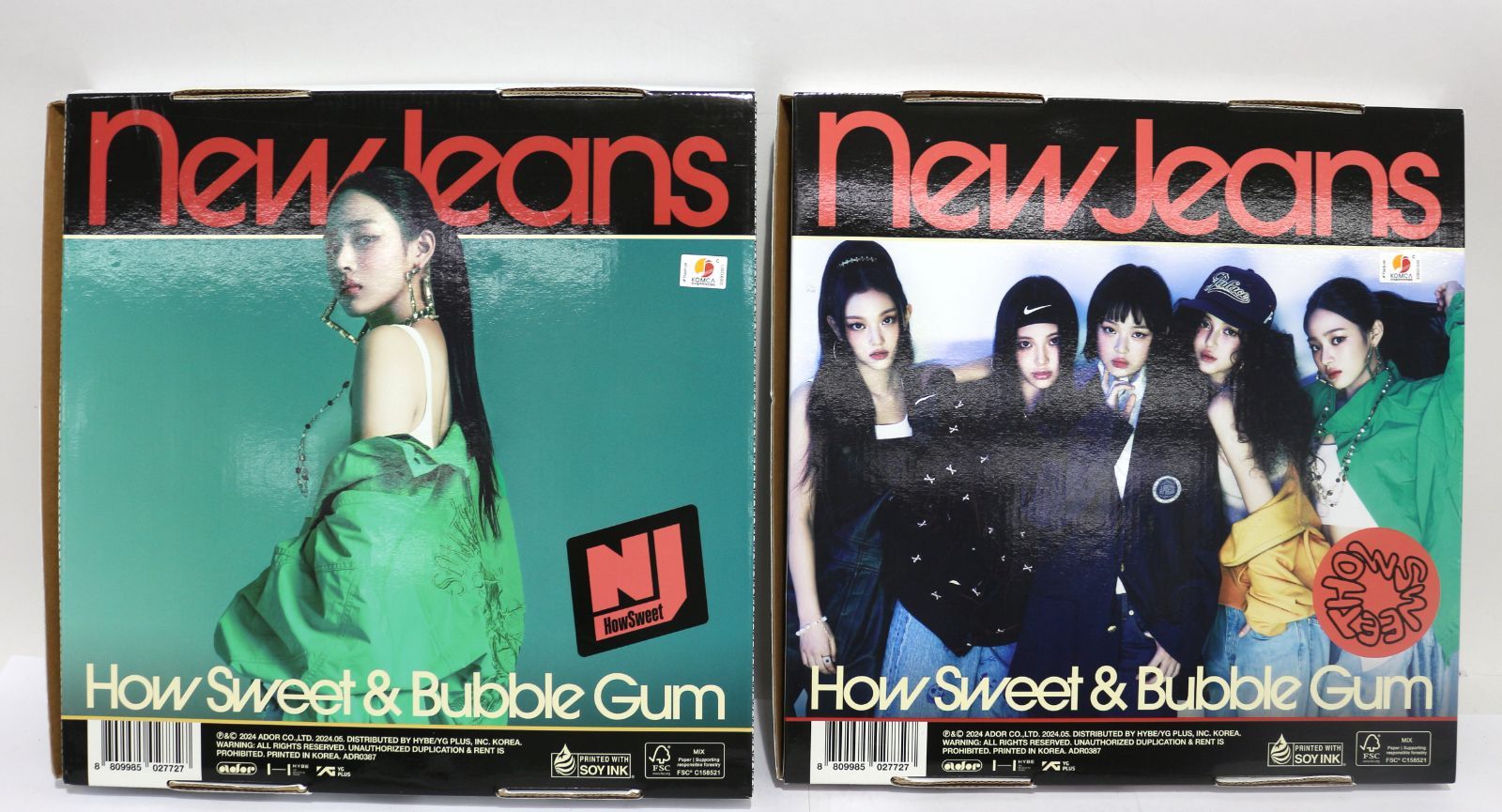 CD欠品】NewJeans How Sweet Standard ver NEW JEANS VER. &MINJI VER