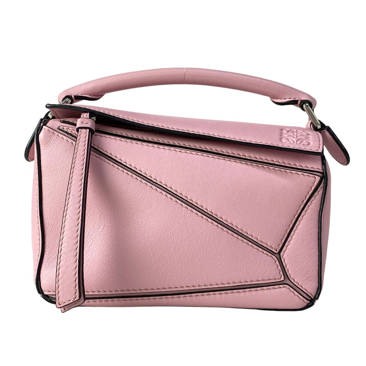 LOEWE(ロエベ) ハンドバッグ パズルバッグ ミニ ピンク