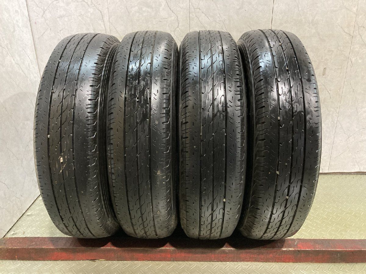 BS BRIDGESTONE ECOPIA R680 165/80R14 91/90N LT 14インチ 夏タイヤ 4本 21年製 ADバン等　(KTB521)