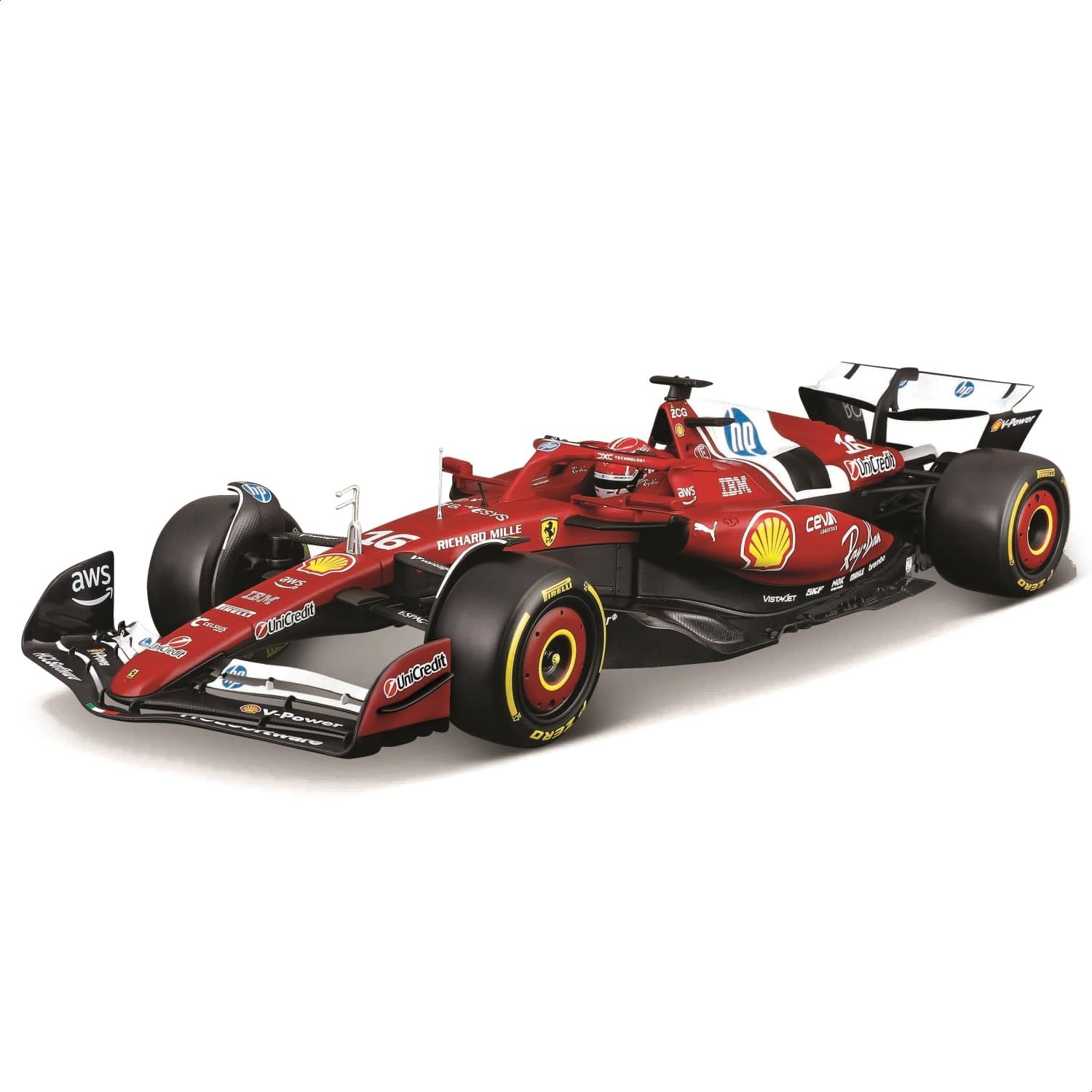 Bburago 2025年モデル 1/18 F1 フェラーリ SF-25#16 シャルル・ルクレール オーストラリアGP ／ ミニカー ダイキャストカー 完成品 18-16816 (#16)送料無料 475e9ee6