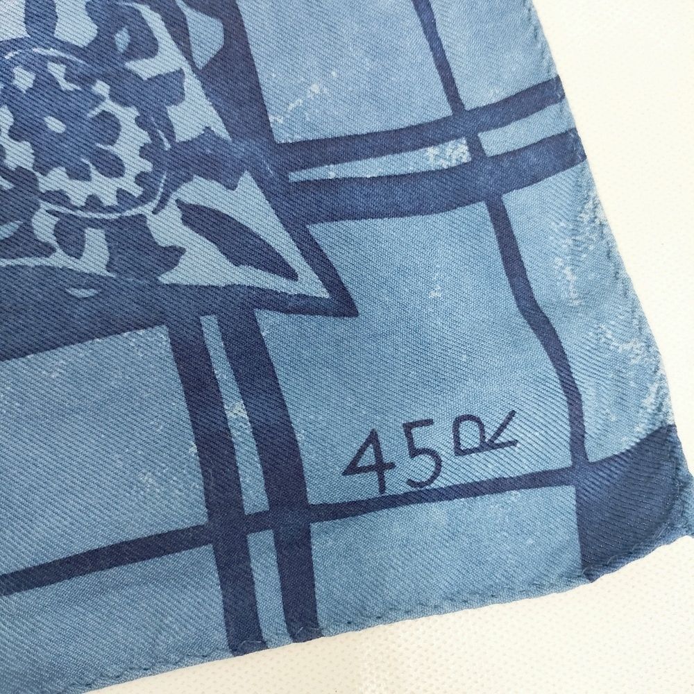 45R/45rpm シルクツイルセルビッチの風呂敷（藍染め）定価22000円