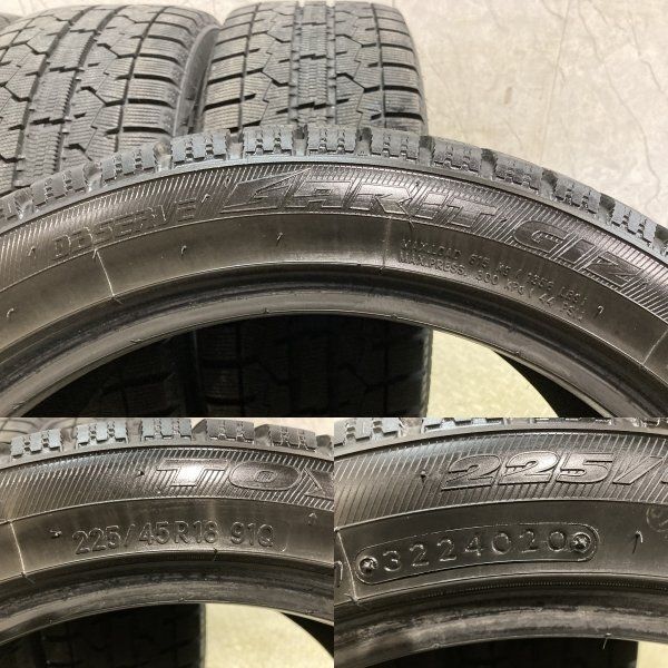 TOYO OBSERVE GIZ 225/45R18 18インチ スタッドレス 4本 バリ溝 
