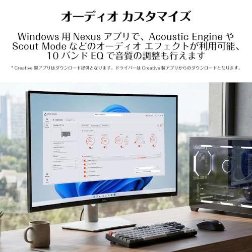 Sound Blaster Audigy Fx Pro 120dB SNR、最大32bit/384kHz再生 内蔵型PCI-eサウンドカード SB-AFXPR 国内発送