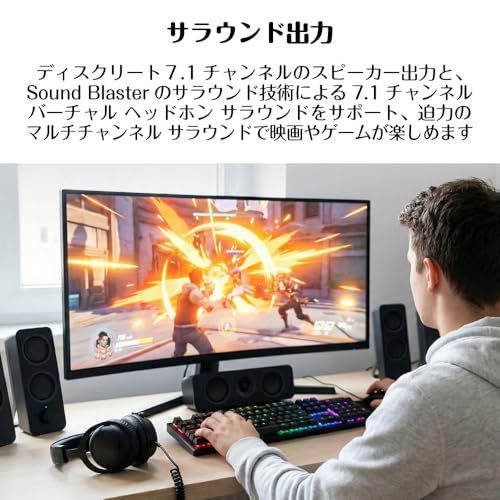 Sound Blaster Audigy Fx Pro 120dB SNR、最大32bit/384kHz再生 内蔵型PCI-eサウンドカード SB-AFXPR 国内発送