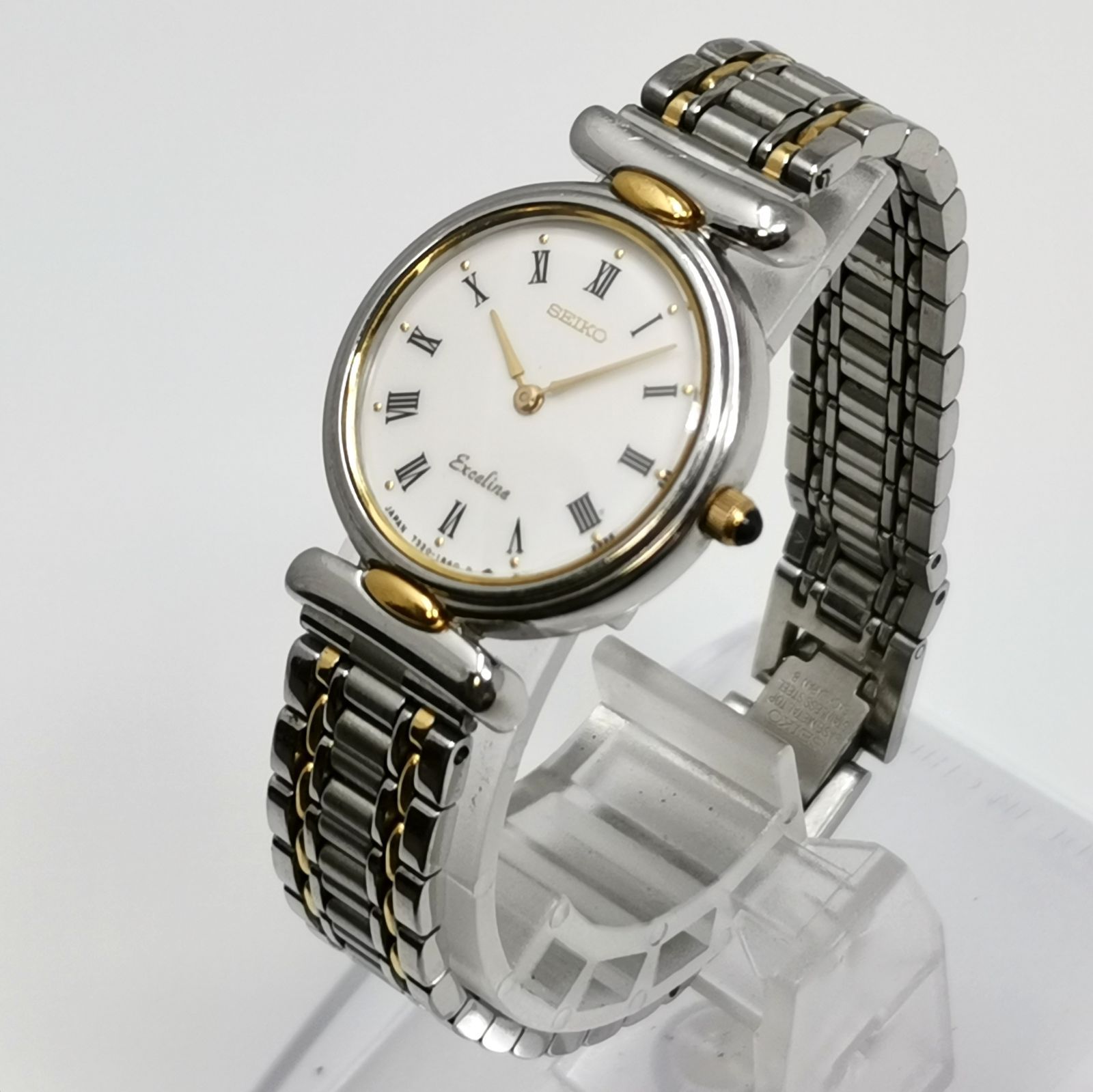 SEIKO エクセリーヌ レディース 電池切れのため動作未確認 7320-0380 中古品 管理番号 KKVKSKO175
