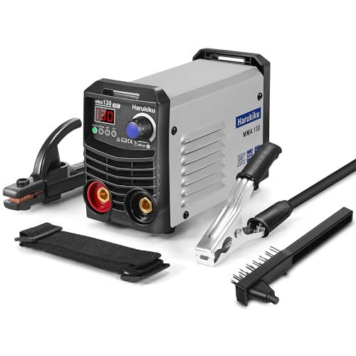 R★アーク溶接機 100V 130A直流 ポータブル溶接機 小型 IGBTインバーター 初心者向け 軽量 簡単溶接機 3m長いケーブル DIY、車両、棚の修理用の溶接機 家庭用に最適 db4ddca6