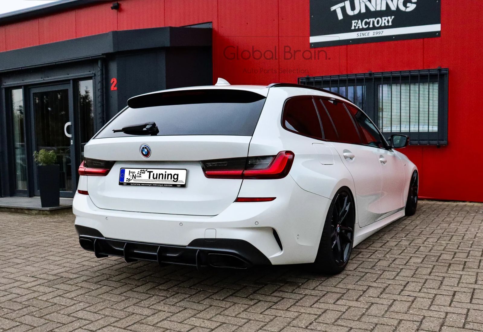 BMW 3シリーズ G20 G21 M340i 前期 リア ディフューザー フィン