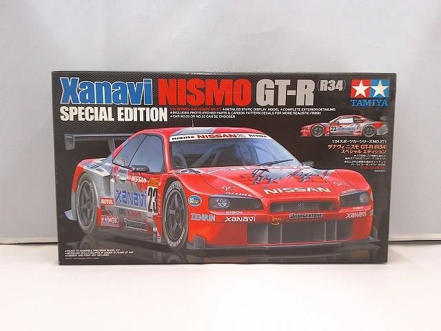 未組立 プラモデル タミヤ 1/24 ザナヴィ ニスモ GT-R R34 スペシャル エディション