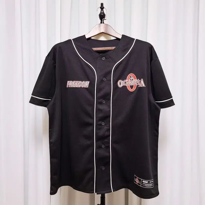 FREEDOM オール オリンピア 25SS ベースボール ジャージ ブラック
