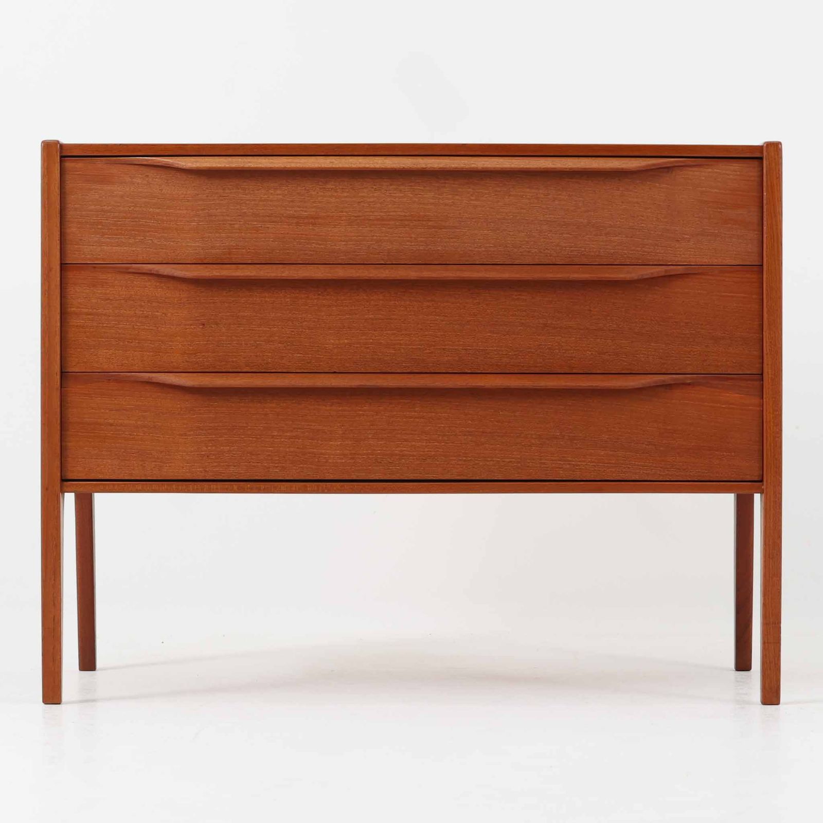 Aksel Kjersgaard 3段チェスト チーク材 幅79cm デンマーク製 北欧ビンテージ家具 収納家具 木製 引き出し/DK19726