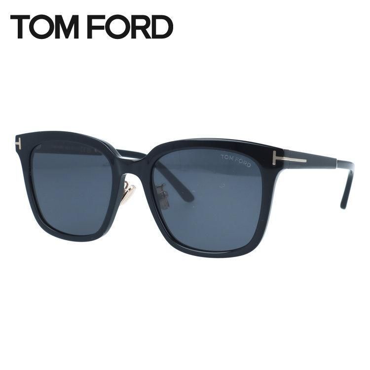 トムフォード サングラス エコ アジアンフィット(フルフィット) TOM FORD ECO FT1245-K 01A 56サイズ (TF1245K 01A 56) ウェリントン型 サステナブル 黒縁 クロブチ ユニセックス メンズ レディース