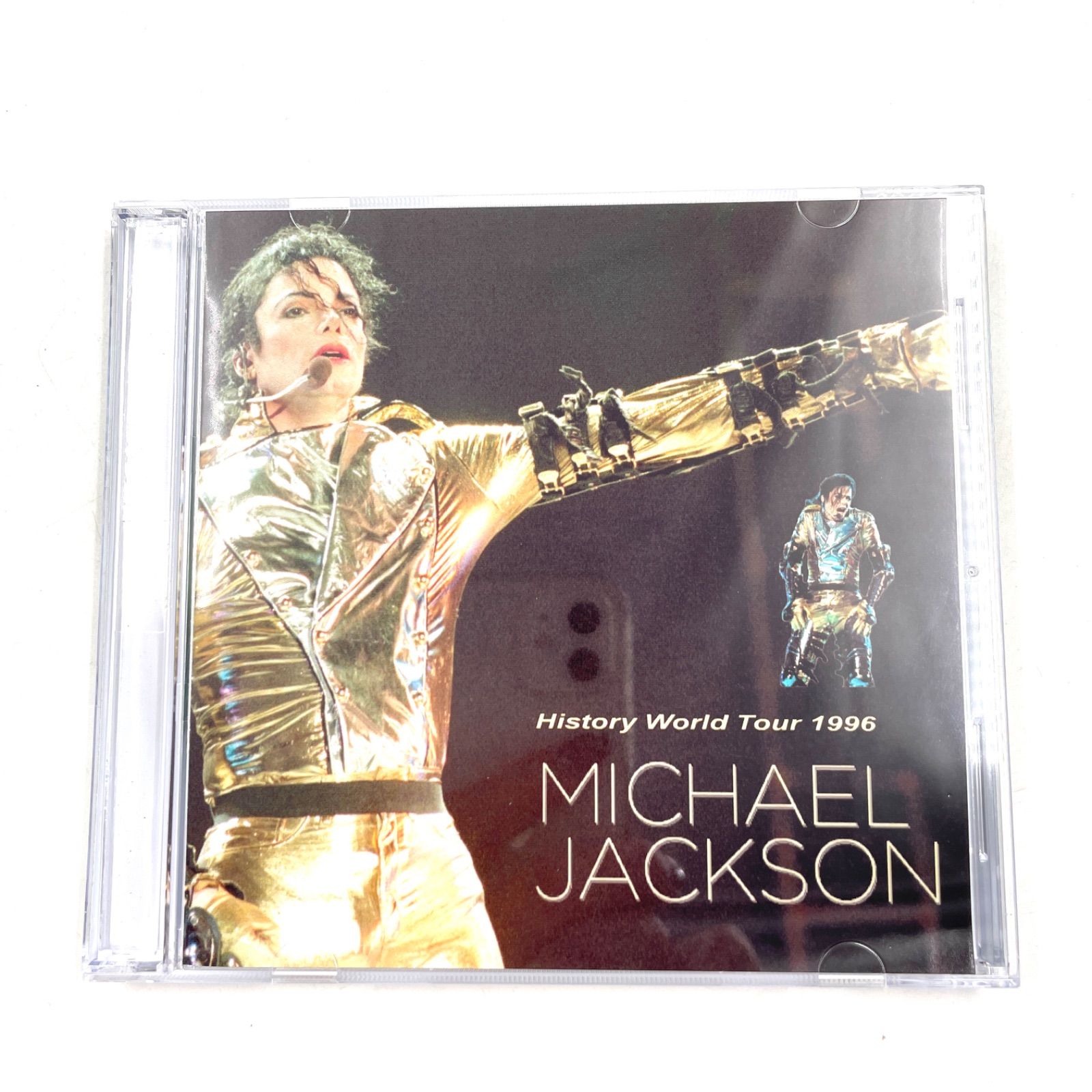 マイケルジャクソン CD HISTORY WORLD TOUR 1996 2枚組 外袋ビニール