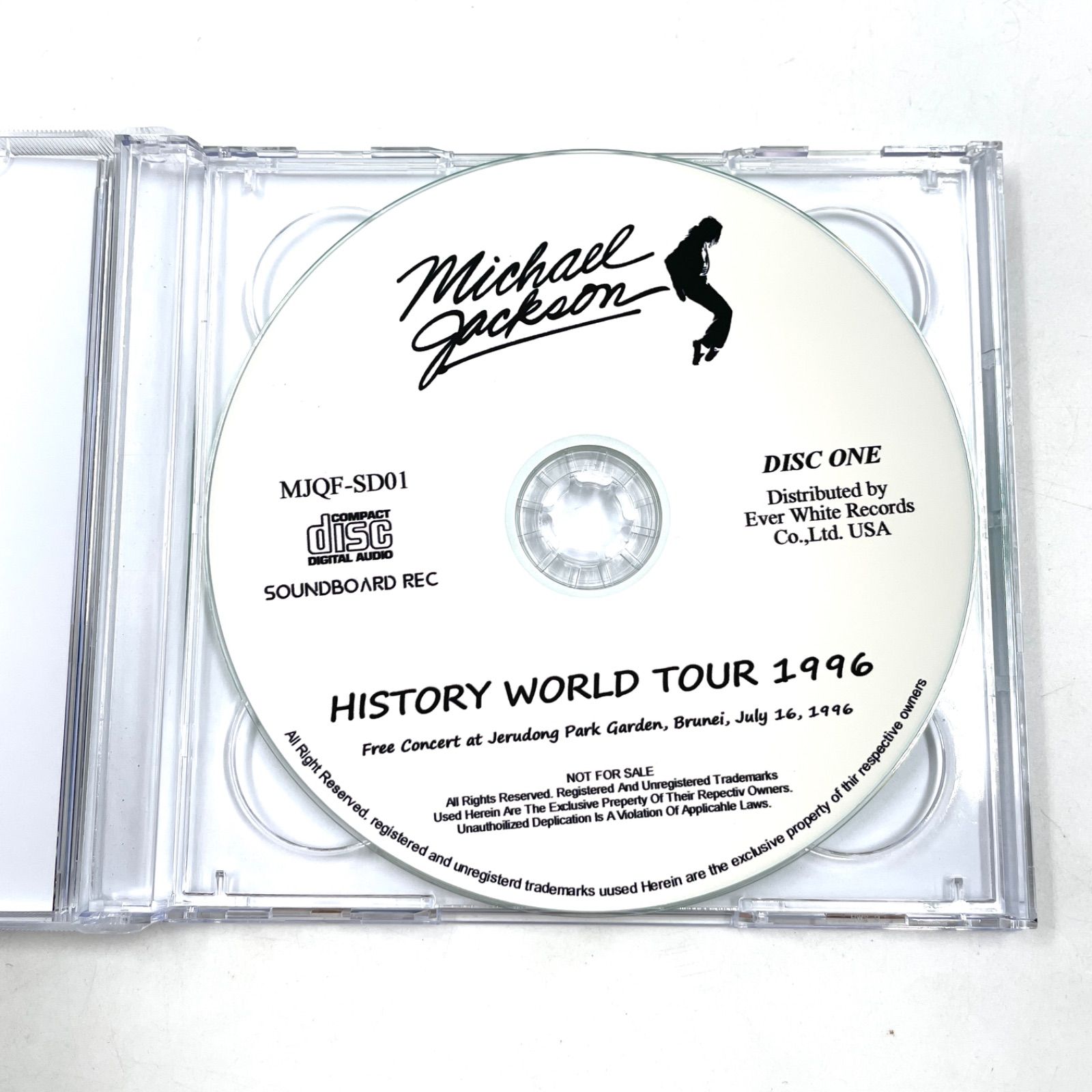 マイケルジャクソン CD HISTORY WORLD TOUR 1996 2枚組 外袋ビニール