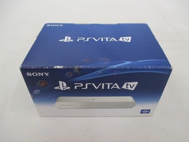 中古品 ゲーム PS Vita 本体 TV VTE-1000 ホワイト 動作品 箱・取説・ACアダプタ付き
