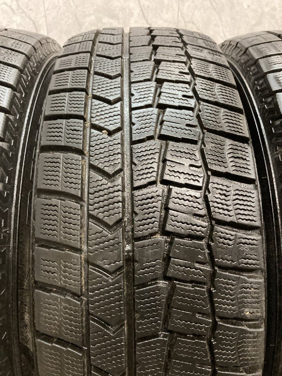 DUNLOP WINTER MAXX WM02 215/65R16 16インチ スタッドレス 4本 22年製 バリ溝 アルファード ヴェルファイア エルグランド等　(KTP099)