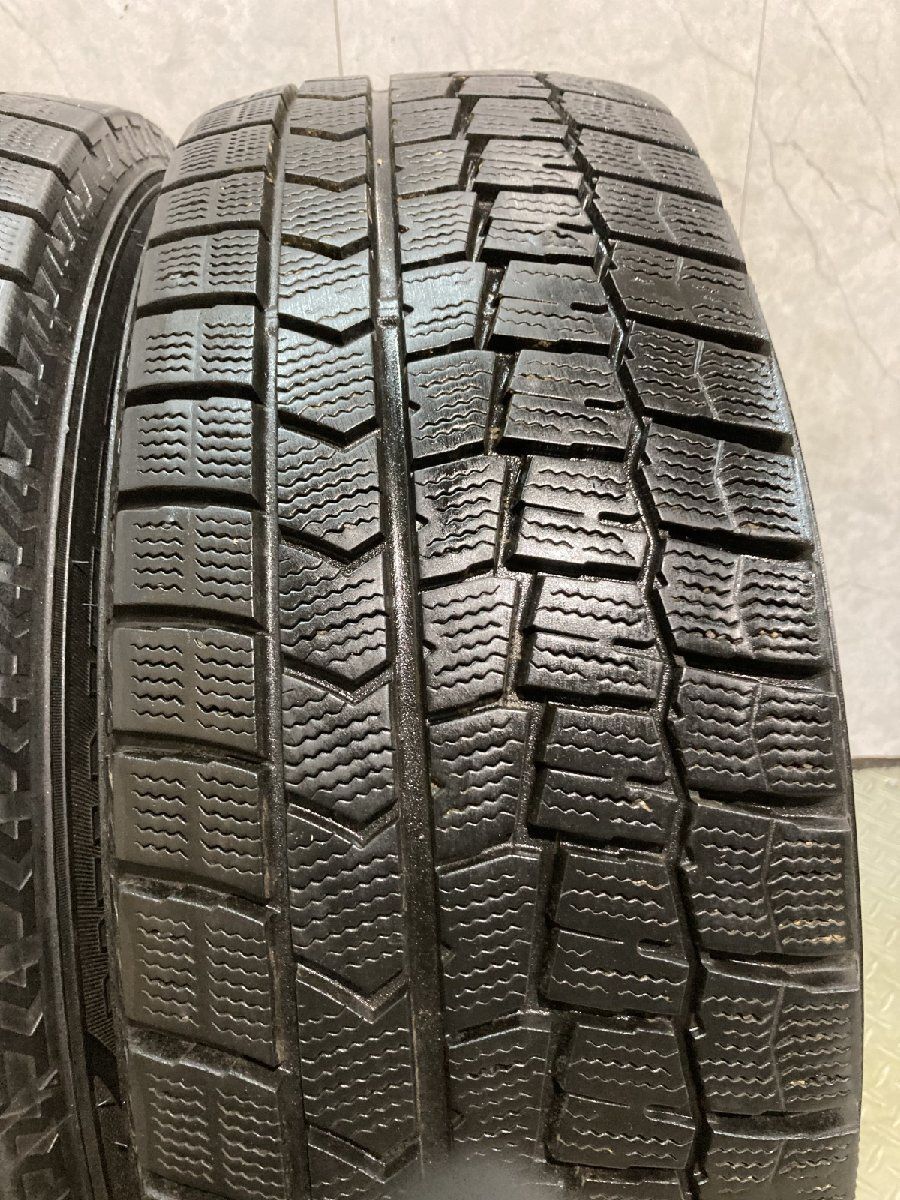 DUNLOP WINTER MAXX WM02 215/65R16 16インチ スタッドレス 4本 22年製 バリ溝 アルファード ヴェルファイア エルグランド等　(KTP099)