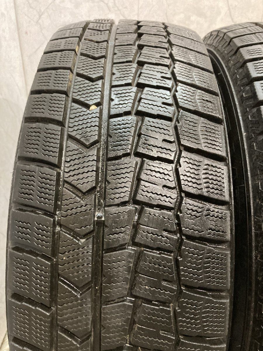 DUNLOP WINTER MAXX WM02 215/65R16 16インチ スタッドレス 4本 22年製 バリ溝 アルファード ヴェルファイア エルグランド等　(KTP099)