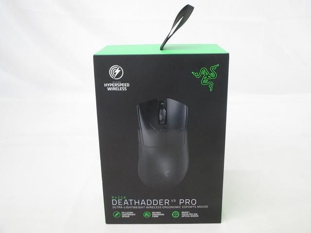 優良品 家電 RAZER RZ01-0463 DEATHADDER V3 PRO ゲーミングマウス 動作品