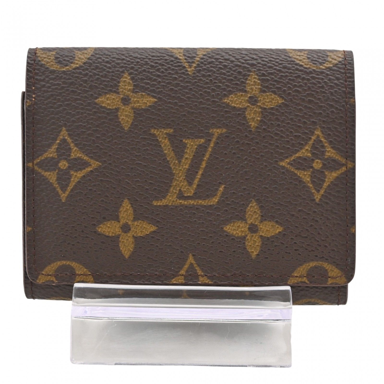 【中古】ルイヴィトン モノグラム アンヴェロップ カルト ドゥ ヴィジット カードケース 名刺入れ Aランク lv8926ne