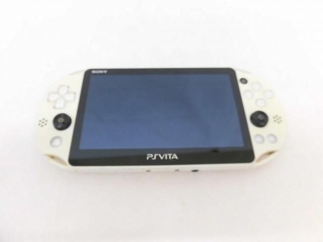 ジャンク品 ゲーム PS Vita 本体 PCH-2000 ホワイト 本体のみ