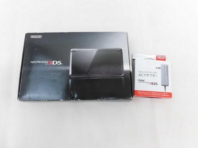 中古品 ゲーム ニンテンドー3DS 本体 CTR-001 コスモブラック 動作品 箱付き|詳細画像