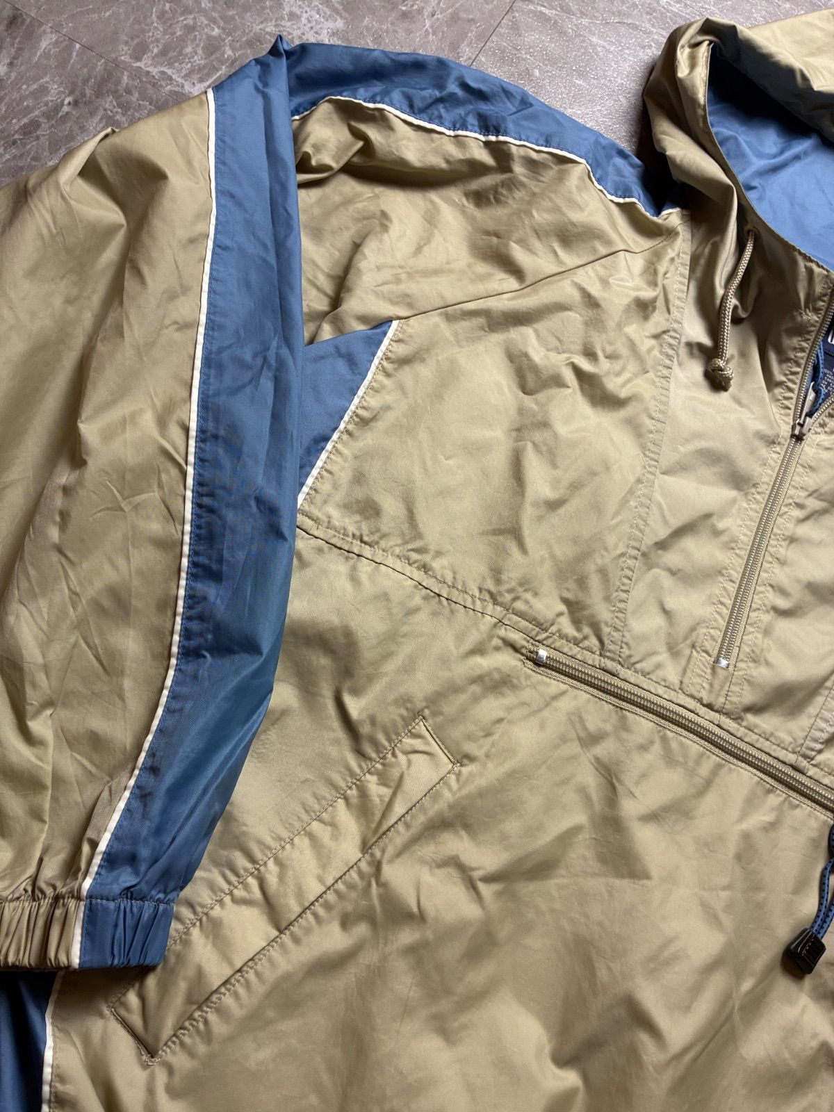 OLD GAP アノラック ナイロンジャケット M(実寸L) ベージュ 00s US古着 