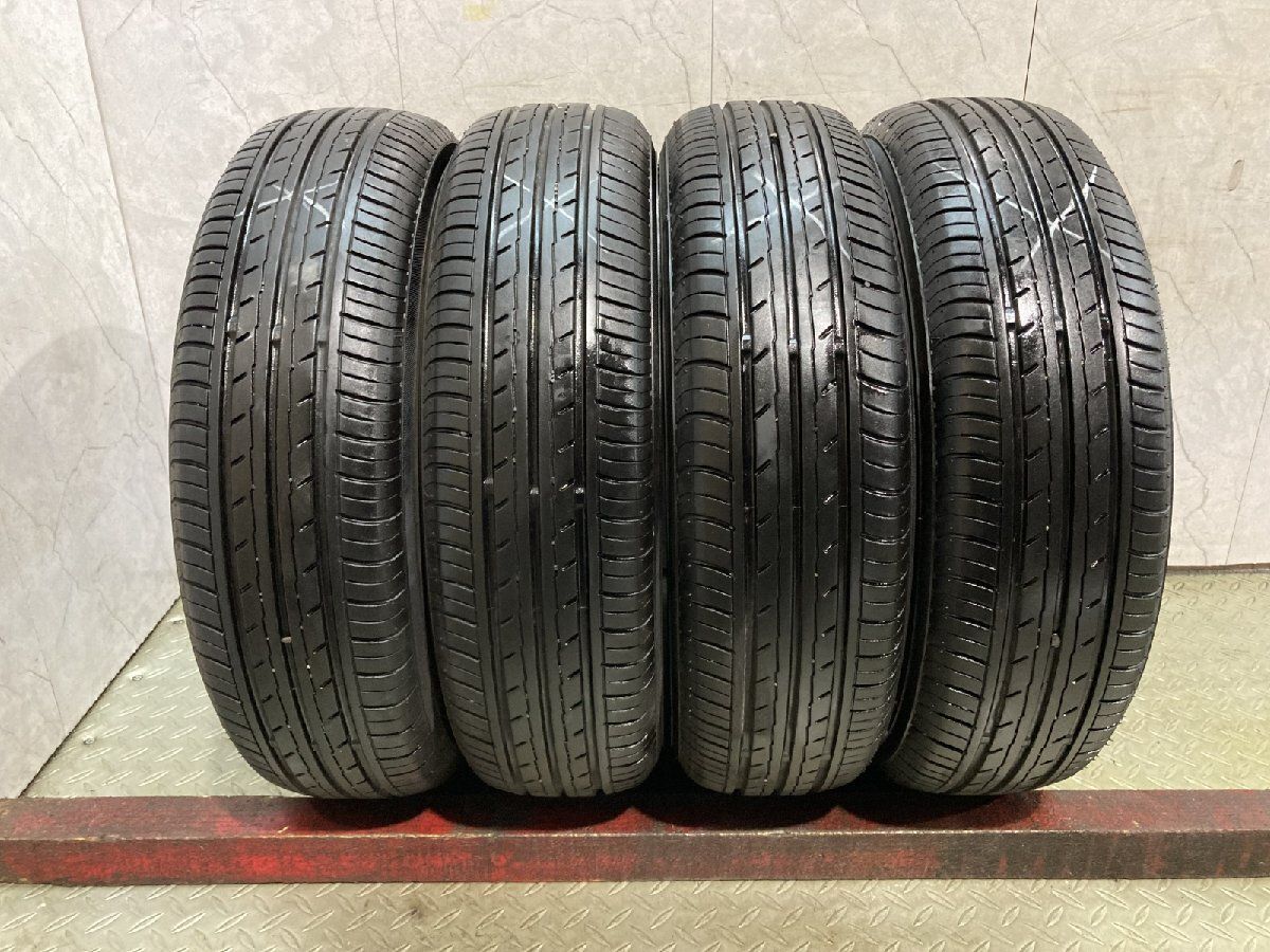 YOKOHAMA BluEarth-Es ES32 155/70R13 13インチ 夏タイヤ 4本 24年製 バリ溝 ピクシスエポック エブリィワゴン ミライース等 　(MTS619)