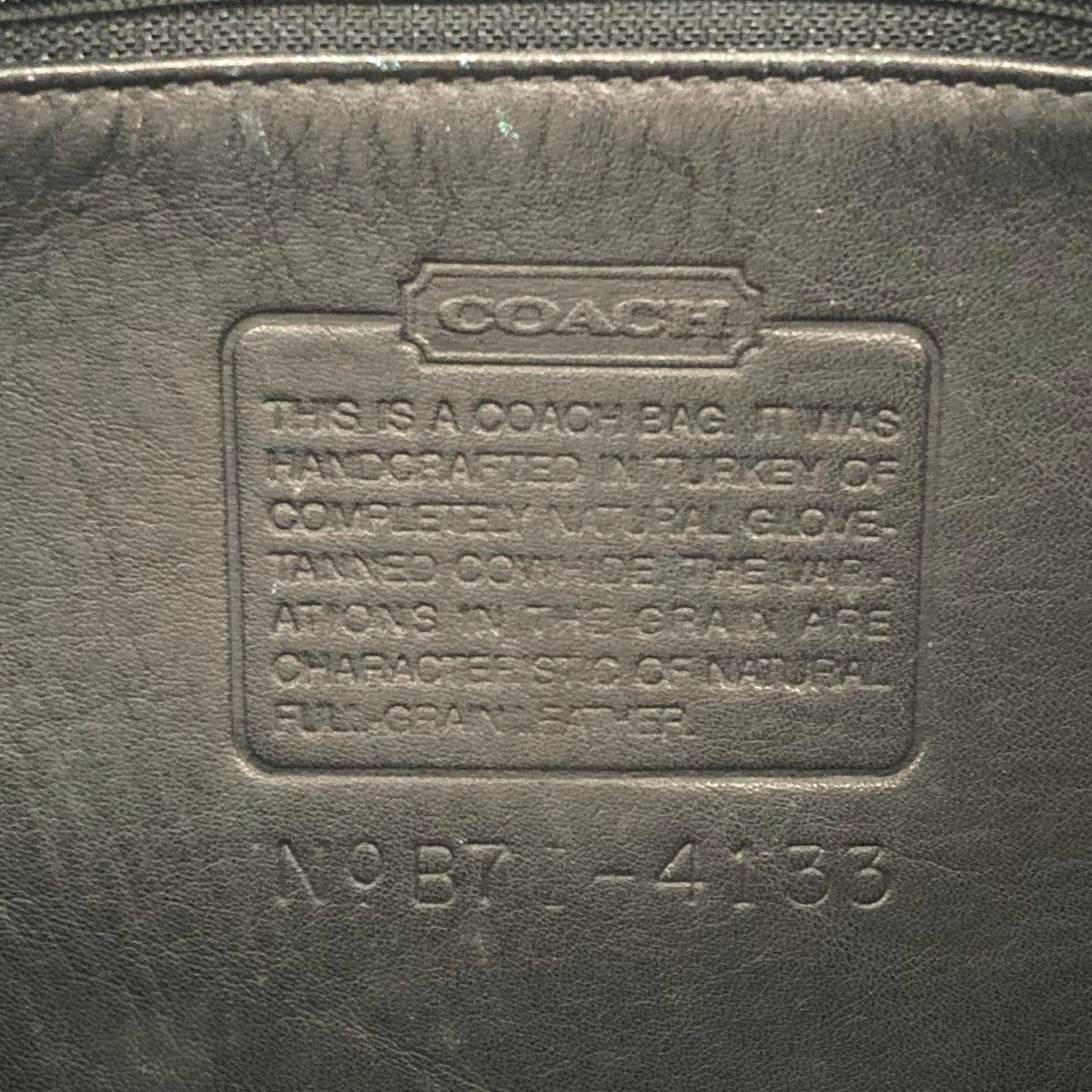 COACH（コーチ） 4133 トートバッグ ブラック