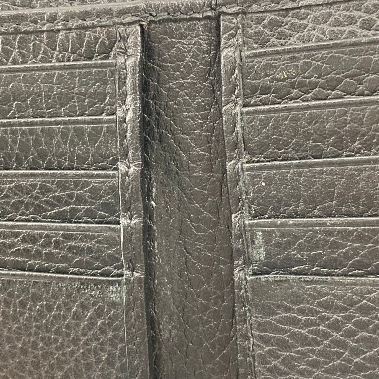 GUCCI（グッチ） インターロッキング 615525 二つ折り財布 ブラック