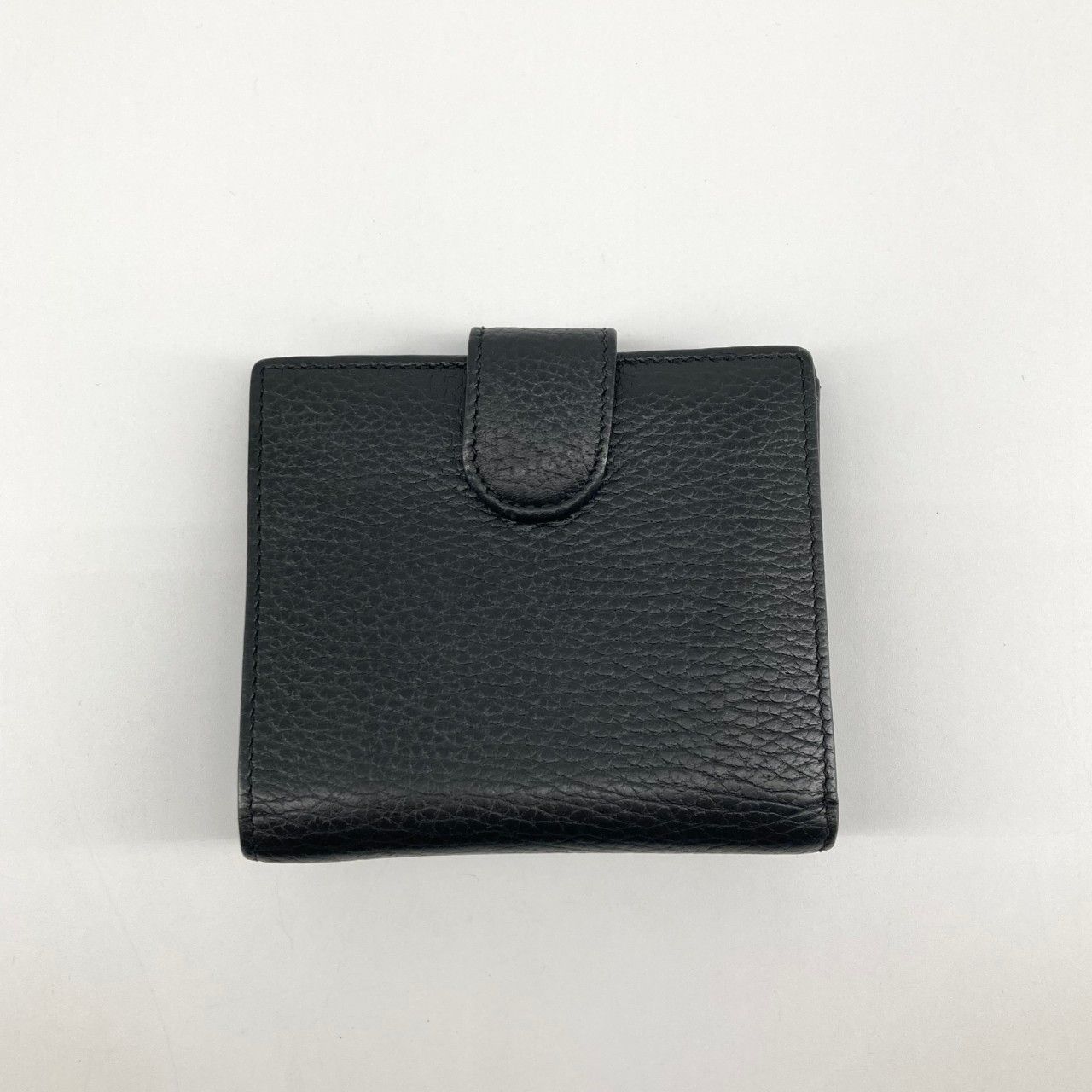 GUCCI（グッチ） インターロッキング 615525 二つ折り財布 ブラック
