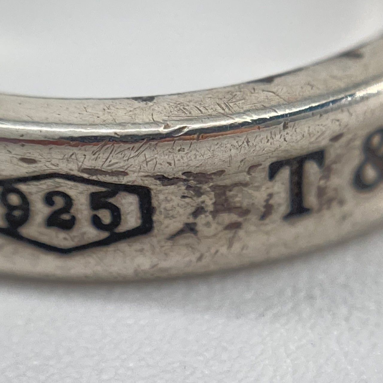 TIFFANY&Co.（ティファニー） ナローリング Ag925 ＃9号 リング・指輪