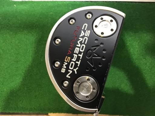 【中古】 タイトリスト SCOTTY CAMERON FUTURA 5MB(2017) 34インチ パター PT スチール (フレックスその他) メンズ 男性用 右利き 右用 Cランク ゴルフクラブ