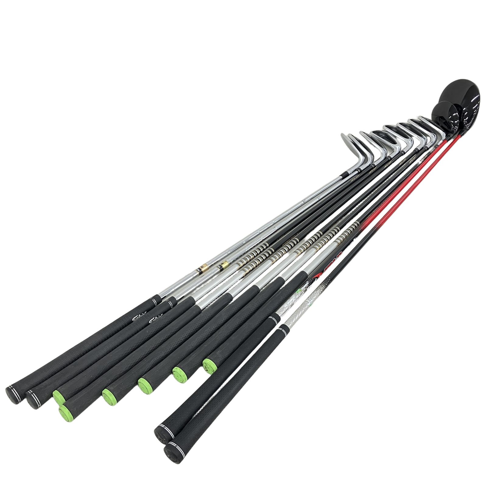 Titleist 910 D2 ドライバー /910F フェアウェイウッド/ ボーケイ ウェッジ スピンミルド /VG3 アイアン7本 10本セット 中古 K11327692