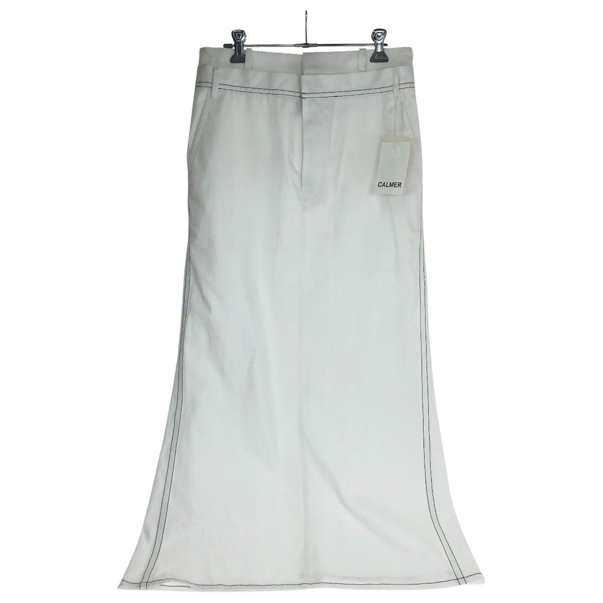CALMER スカート ロングスカート SIZE 2 (M) Britist MOSS Skirt ホワイト