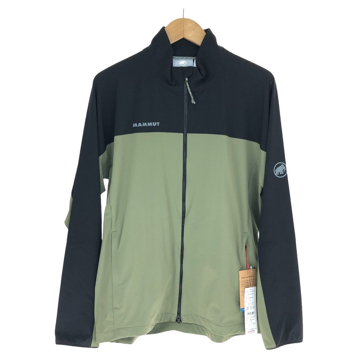 MAMMUT マムート ジャケット コンフォートジャケット SIZE L 1011-02411 オリーブ×ブラック