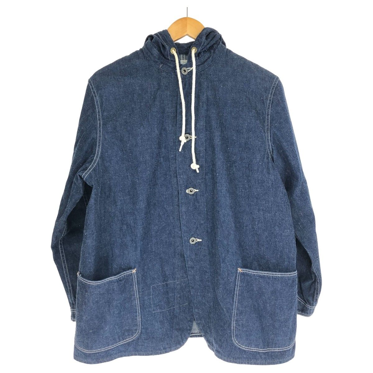 orSlow ジャケット フードカバーオール size1(S) 古着 インディゴ